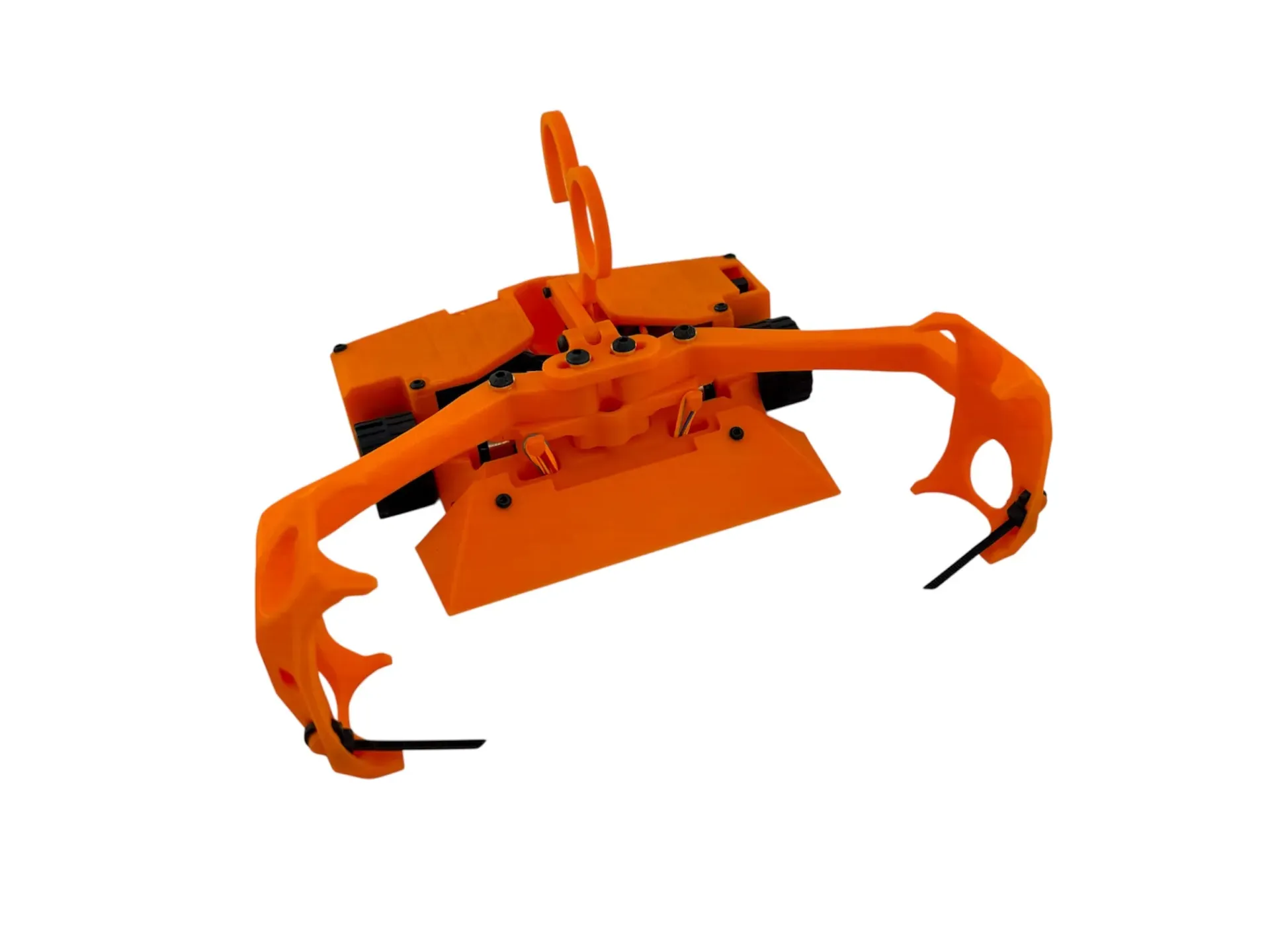 Squeezy - 150 g DIY Combat Robot Starter Kit with Chassis, Motors, Weapons, & Controller (Standard (Build from Scratch), Red, No Radio or Charger)