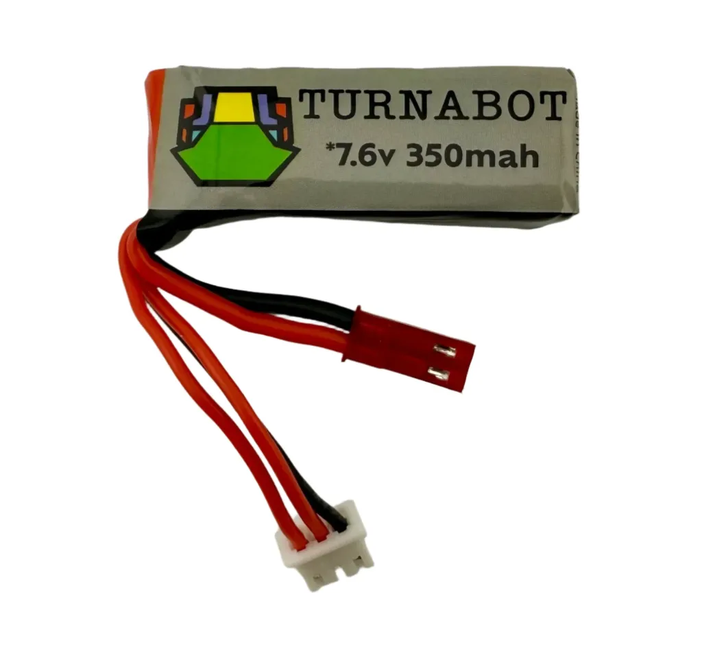 [C-E-Batts-Lipo-2S-300-TBprem] 2S 300mah Turnabot 65-130C Premium Lipo Battery